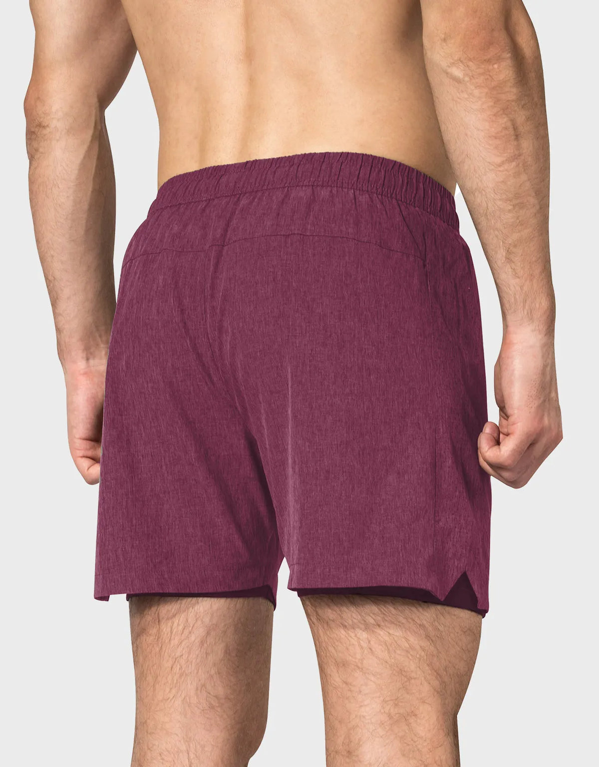 Zilpu Mens Quick Dry Athletic Performance Shorts wi/Zipper Pocket (5 inch)