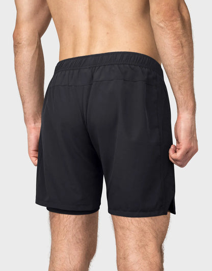 Zilpu Mens Quick Dry Athletic Performance Shorts wi/Zipper Pocket (5 inch)