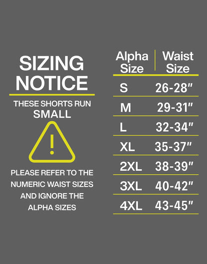 Zilpu Mens Quick Dry Athletic Performance Shorts wi/Zipper Pocket (5 inch)