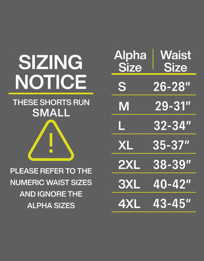 Zilpu Mens Quick Dry Athletic Performance Shorts wi/Zipper Pocket (5 inch)